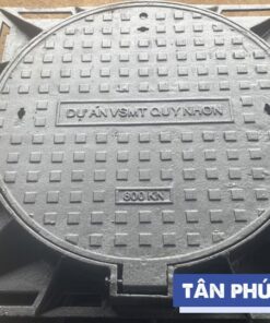 Nắp gang 850x850 khung âm