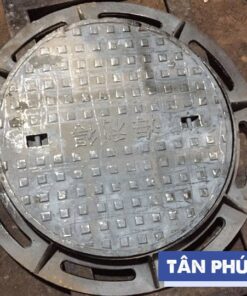 Nắp gang khung tròn d850