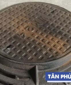 Nắp gang khung tròn d850