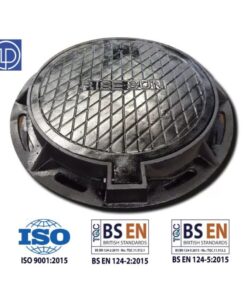 Nắp gang d850 khung tròn