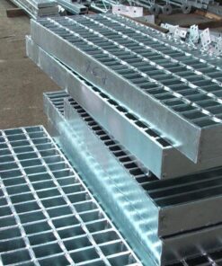 Tấm Sàn Grating Mạ Kẽm 1000x300 tải trọng 25T