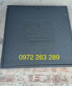 Alternative view of Nắp hố ga composite 600 x 600 (khung vuông nắp vuông) mã TP-CKV600