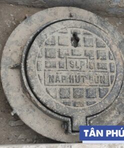 Nắp gang D900 khung tròn