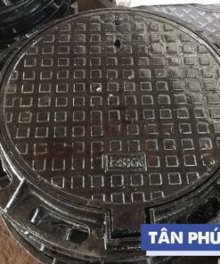 Nắp gang D900 khung tròn