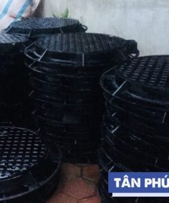 Nắp gang D900 khung tròn