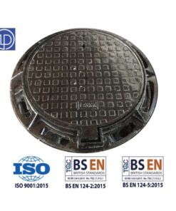 Nắp gang d900 khung tròn