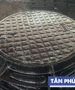 Nắp gang D1000 khung tròn