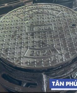 Nắp gang D1000 khung tròn