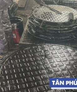 Nắp gang D1000 khung tròn