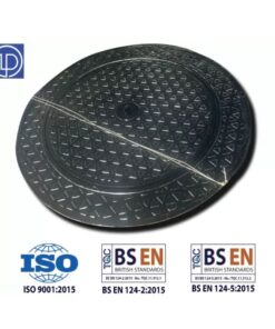 Nắp gang d1000 khung tròn