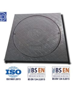 Nắp composite 900x900 khung dương nắp tròn