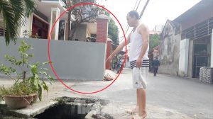 Xây nhà trên cống thoát nước