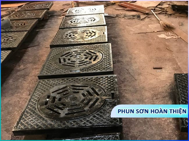 Phun sơn hoàn thiện Phun sơn hoàn thiện