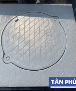 Nắp Hố Ga Composite 1000x1000 Khung Dương Nắp Trò-mẫu 1n
