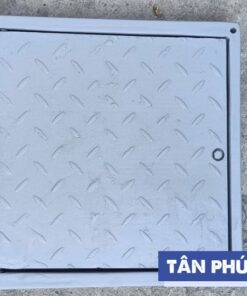 Nắp composite 1000x1000 khung vuông nắp vuông 2