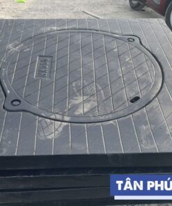 Alternative view of Nắp hố ga Composite 800x800 khung dương nắp tròn mã TP-CKD800