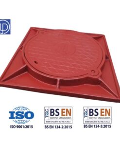 Nắp composite 800x800 khung âm nắp tròn