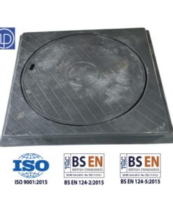 Nắp composite 850x850 khung dương nắp tròn