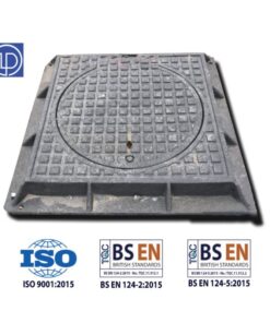 Nắp gang 800x800 khung dương nắp tròn