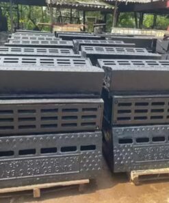 Các loại bó vỉa gang cầu đứng