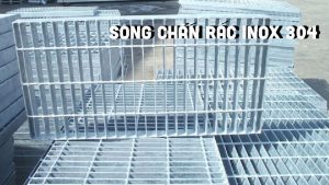 Song chắn rác inox 304